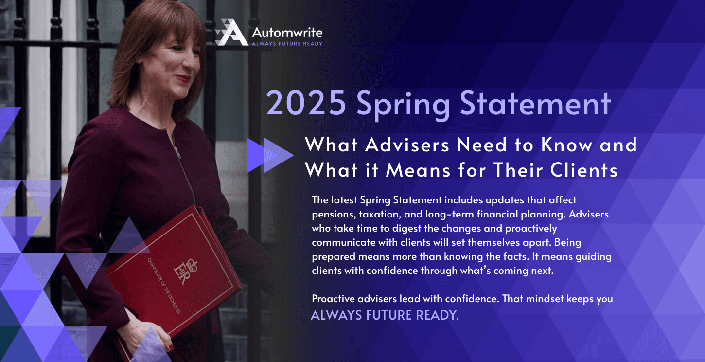 Spring Statement 2025, What Advisers Need to Know and What It Means for Their Clients