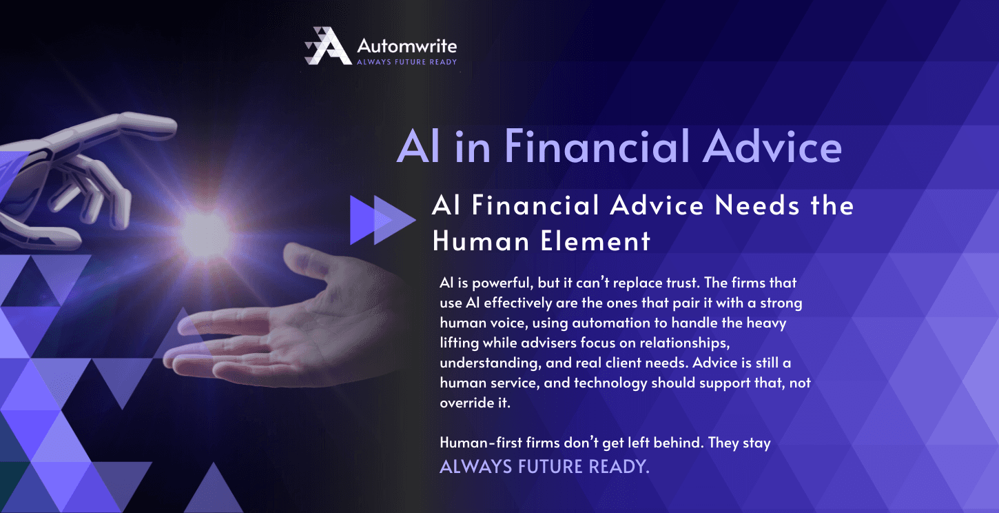 AI Financial Advice Needs the Human Element