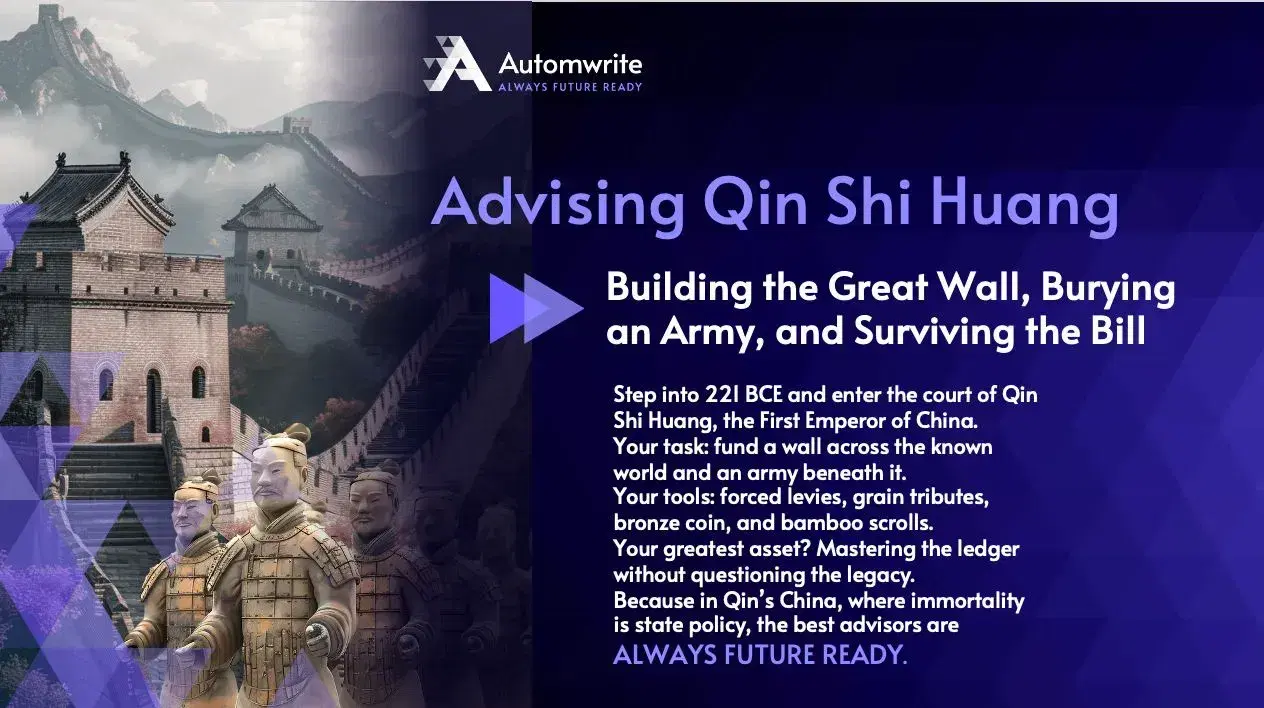 Future-Ready Since 221 BCE: The Qin Dynasty Adviser