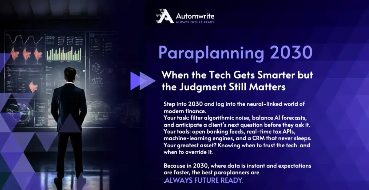 The Future of Paraplanning: 2030 | Automwrite